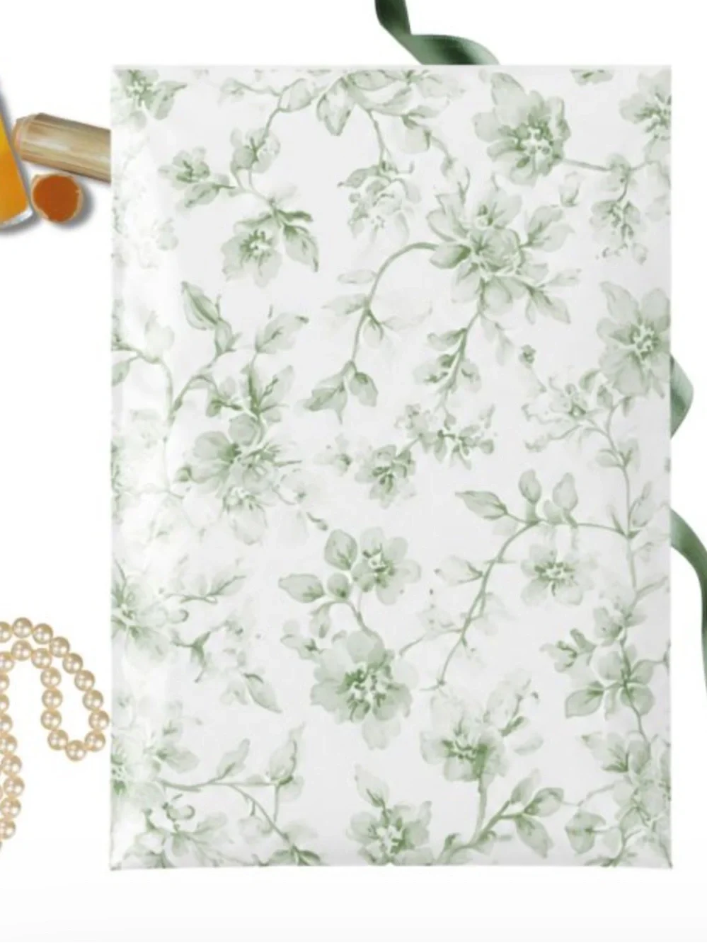 20- 19x24 soft floral print polymailera